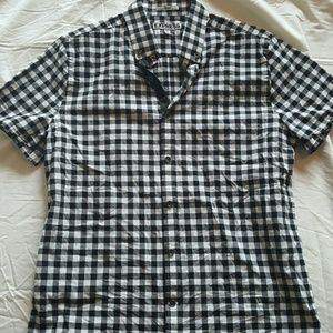 Express Men's Short Sleeve Button Down