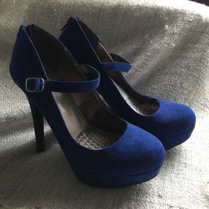 Vibrant Blue Pumps