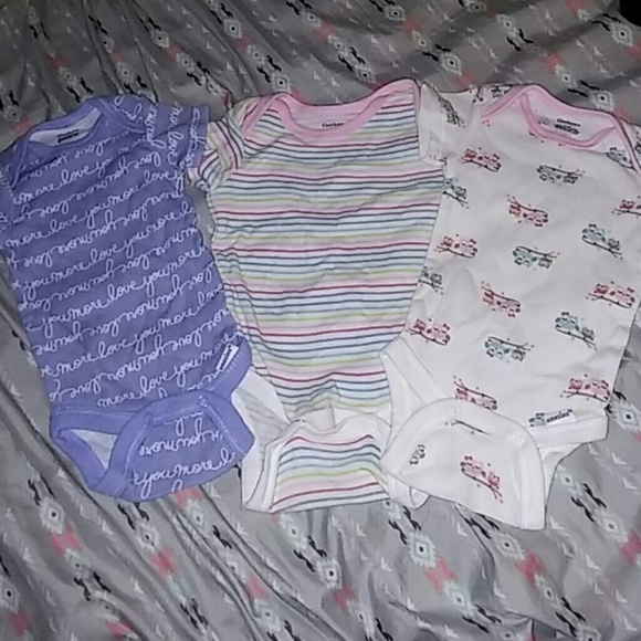 3 Gerber onsies!!