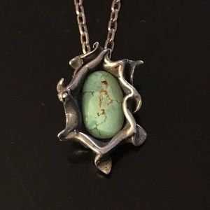Turquoise Stone Necklace