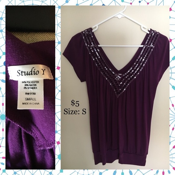 Purple Studio Y Shirt