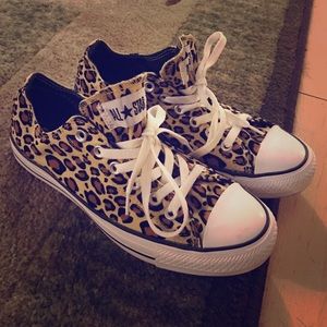 Converse All Star Leopard sneakers