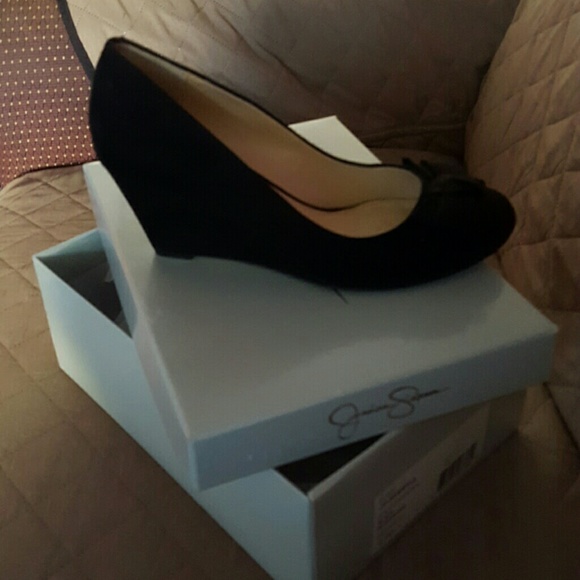 Jessica Simpson Wedges - Black - 6.5