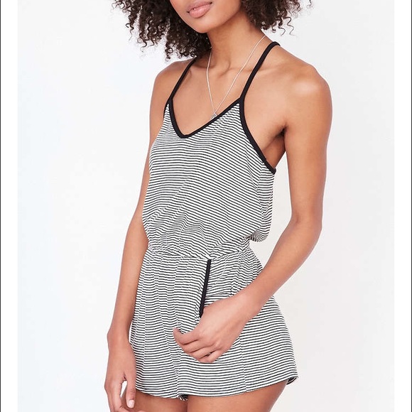 Silence & Noise black and white romper