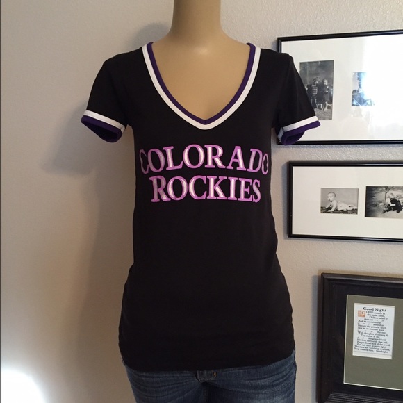 PINK VS Colorado Rockies V-Neck
