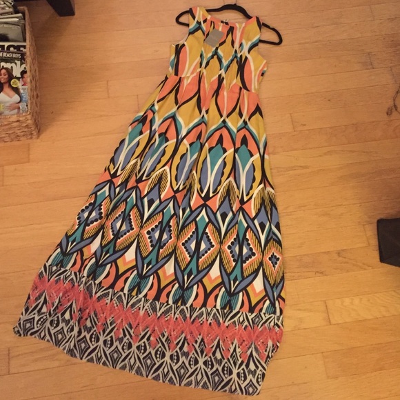 Anthropologie maxi dress