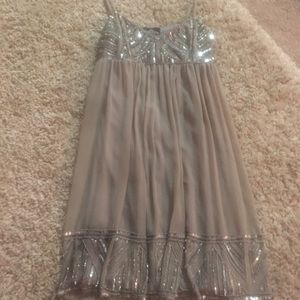 Sequined formal dress