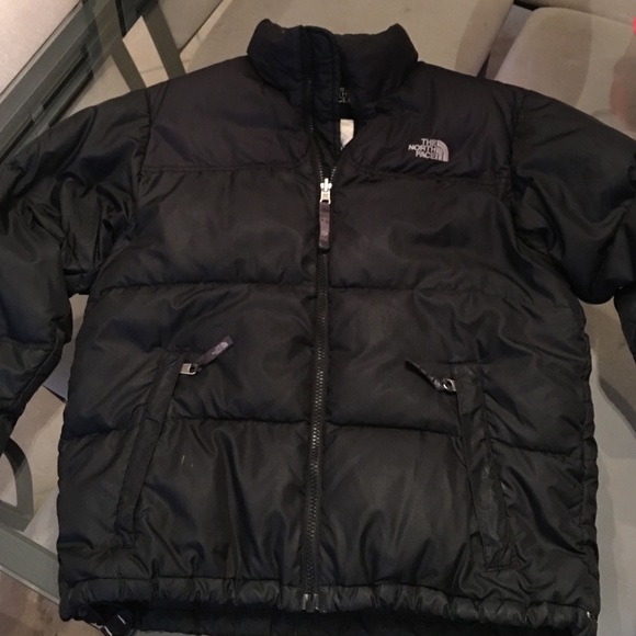 North Face Youth Large down feather winter coat