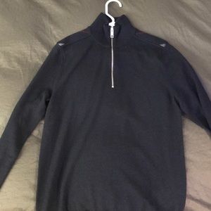 New Burberry Zipper Sweater