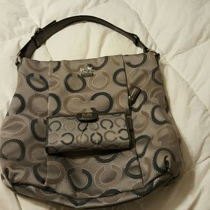Coach Purse & Matching Wallet