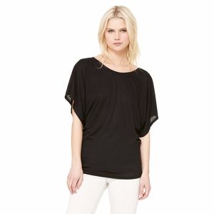 NWOT Black Off The Shoulder Crop Top Small