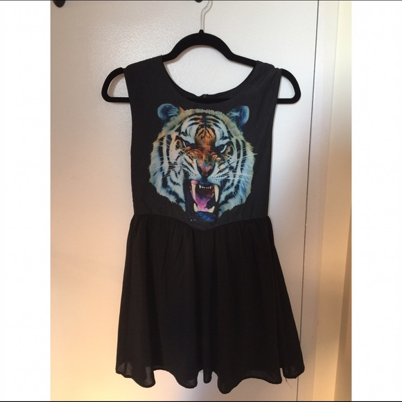 Urban Outfitters Reverse Tiger dress size small