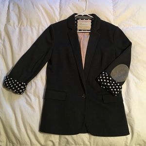 Anthropologie Cartonnier Charcoal Blazer