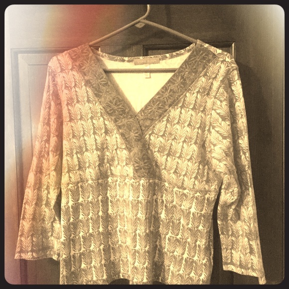 Sigrid olsen 3/4 sleeve