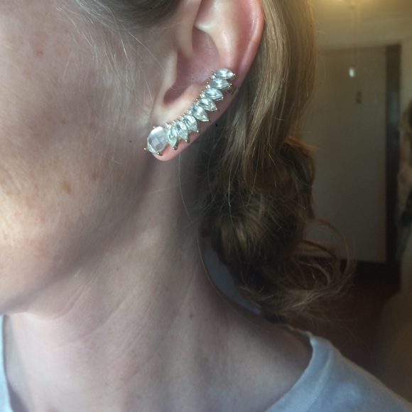 Rhinestone earring cuff - Picture 1 of 2