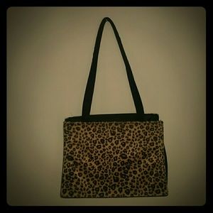 Leopard Print Purse