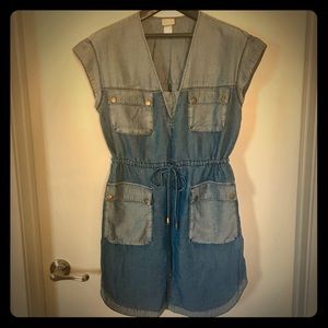 H&M tencel utility dress