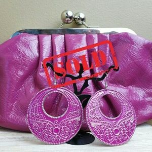 ?SALE? Aldo Clutch and Earrings