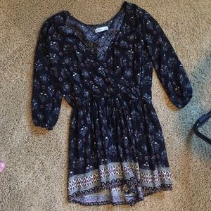 Black hollister romper