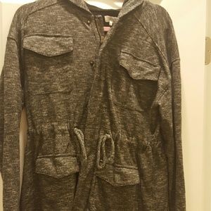 Lucky Brand Zip Up Sweater