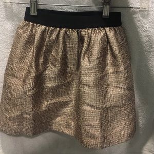 💛sold on other site💛 Crewcuts gold skirt 4/5