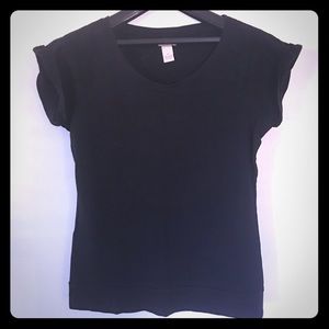 Anthropologie Raglan Crewneck Tee