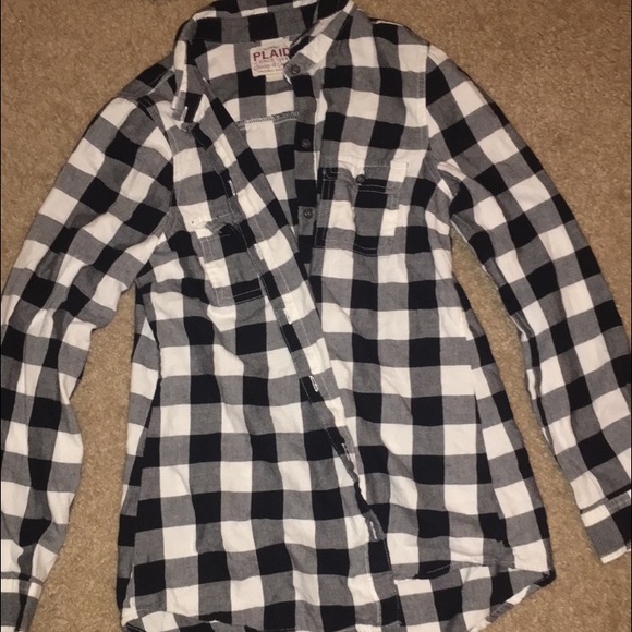 Plaid long sleeve