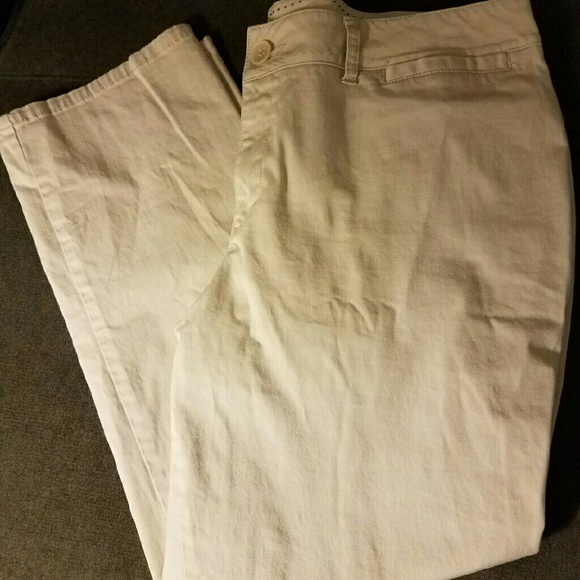 Lane Bryant khaki pants