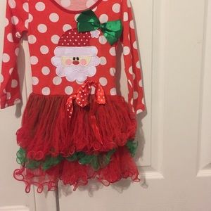 Santa Clause 2T dress
