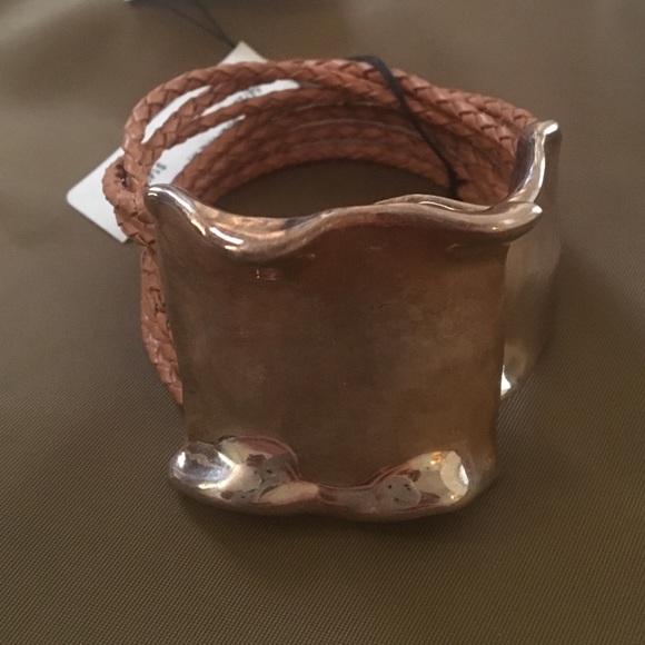 Sterling silver beachy style bracelet