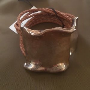 Sterling silver beachy style bracelet