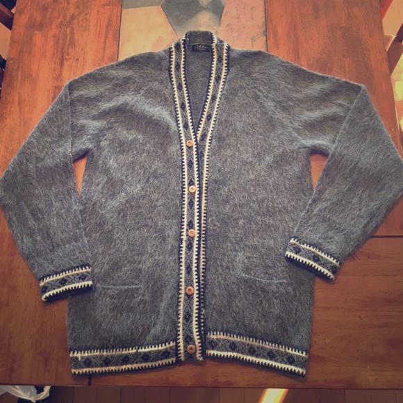 100% Alpaca Wool Cardigan