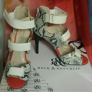 Rock and Republic "Holliesnake" heels
