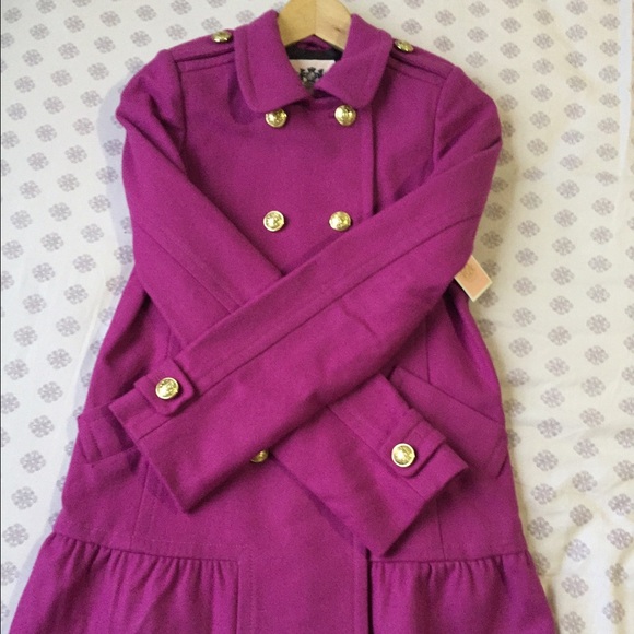 NEW Juicy Couture wool coat size 14 children - Picture 2 of 4
