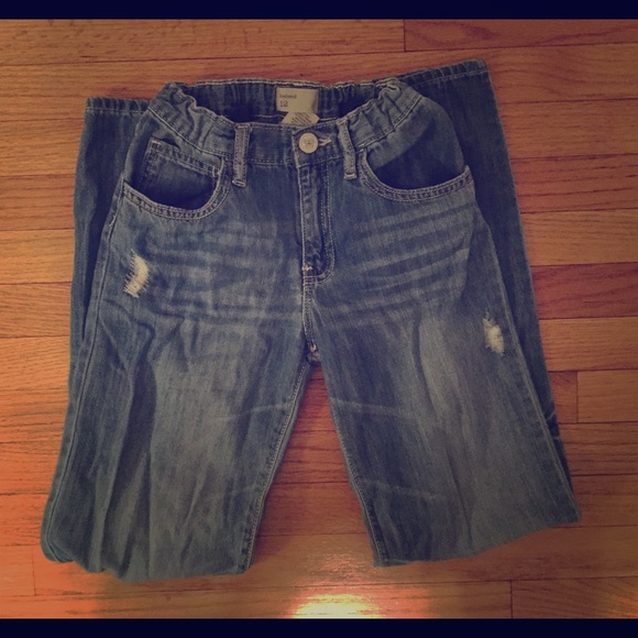 GapKids Boyfriend Distressed Jeans Size 12 - Picture 1 of 1
