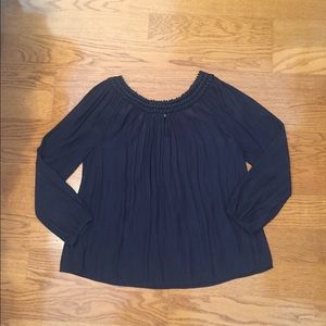 Ramy Brook New York Blouse, Navy
