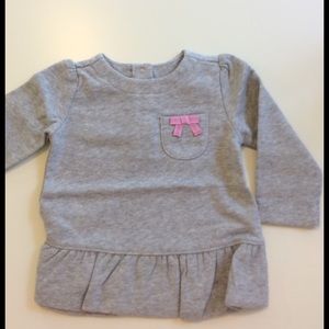 Baby Girl Gymboree long sleeved pullover 6-12mos.