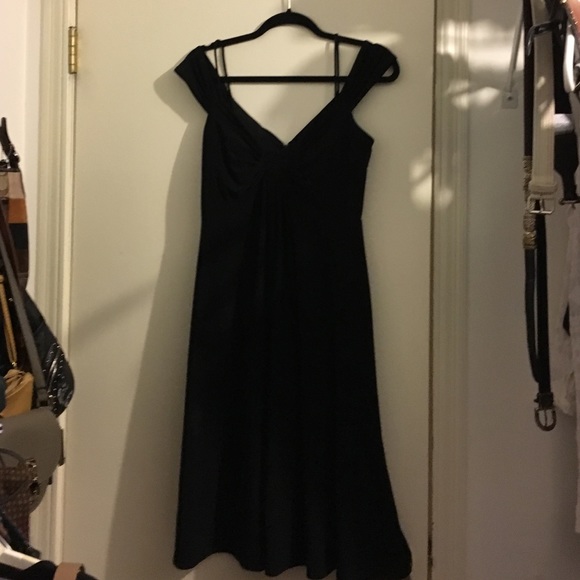 Black and white dress