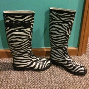 Rain boots! Wore them twice!