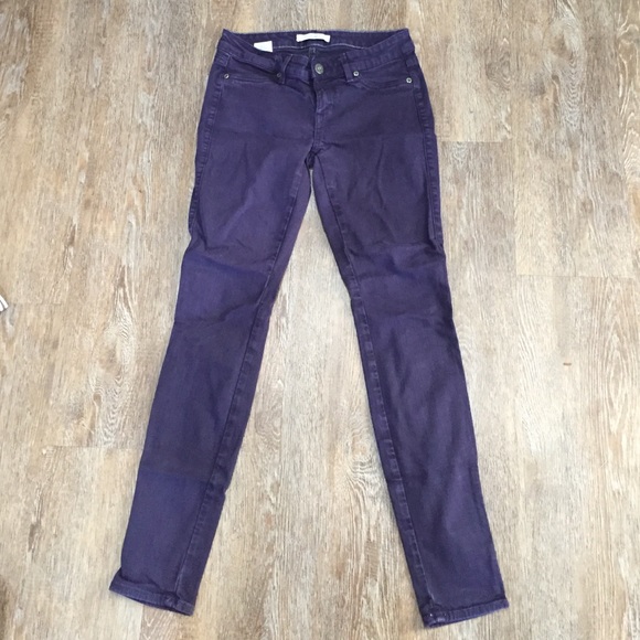 Rich & skinny skinny jeans plum color