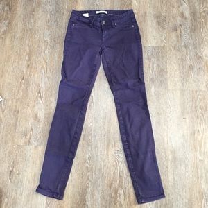 Rich & skinny skinny jeans plum color