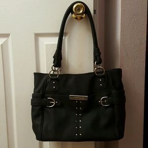 Black Rosetti Handbag