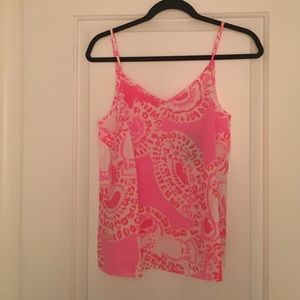 Lilly Pulitzer silk tank