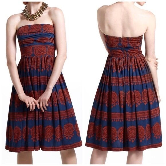 Anthropologie Girls From Savoy Dress