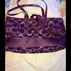 NEW PRICE DROP! Authentic Coach diaper bag or tote