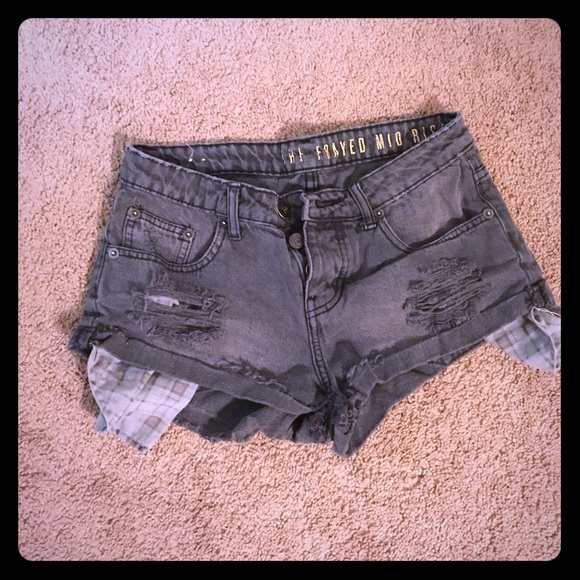 High waisted shorts