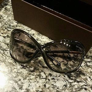 Brown Tom Ford Whitney sunglases