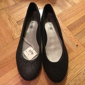 Dark gray flats