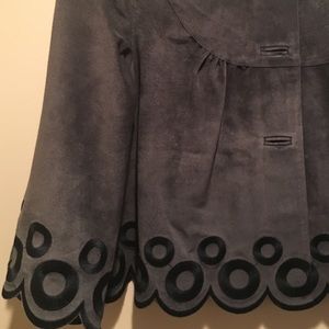 Real Suede bolero.