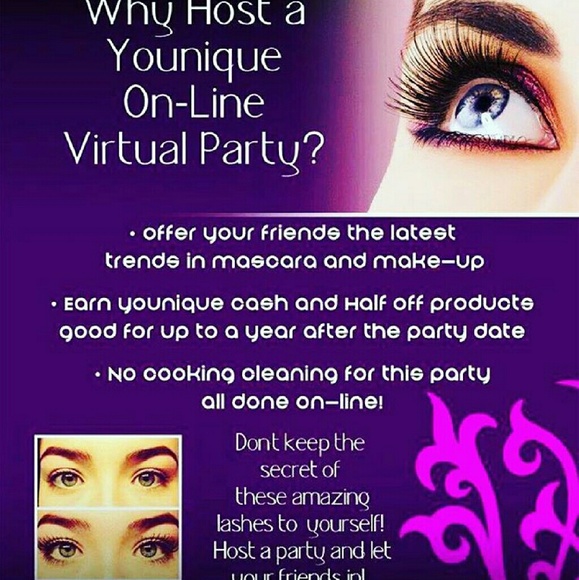 Facebook virtual Younique party